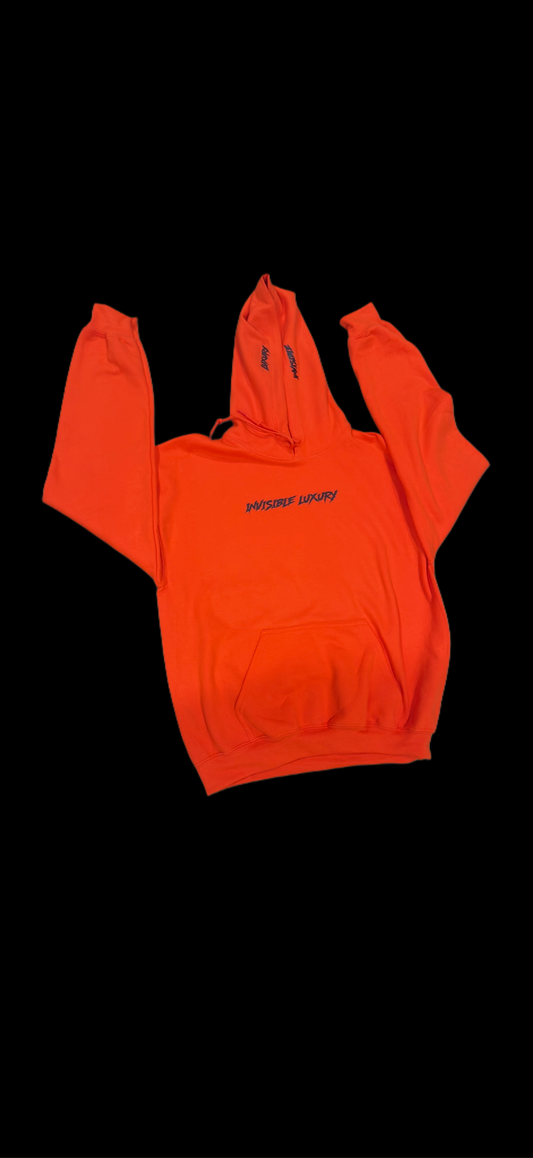 Orange Hoodie – FRESH RELEASE | Black Text | ONLY 10 MADE